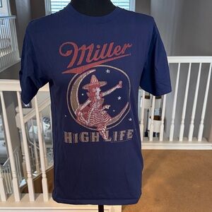 Miller High Life Blue graphic tee